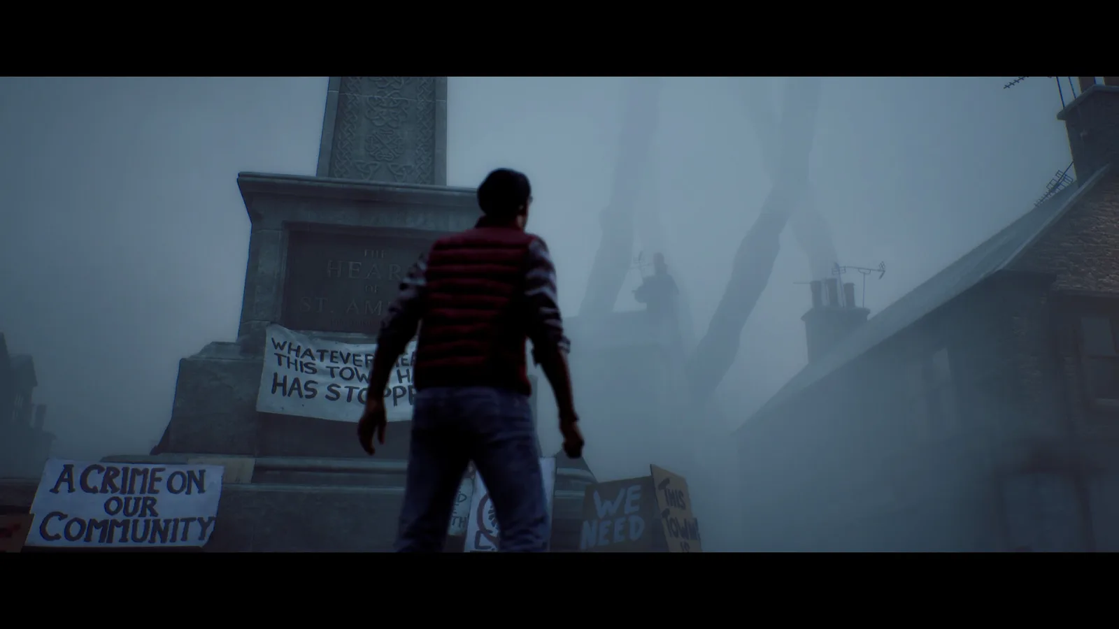 Silent Hill: Townfall : un monument de St. Amelia perdu dans une brume laiteuse