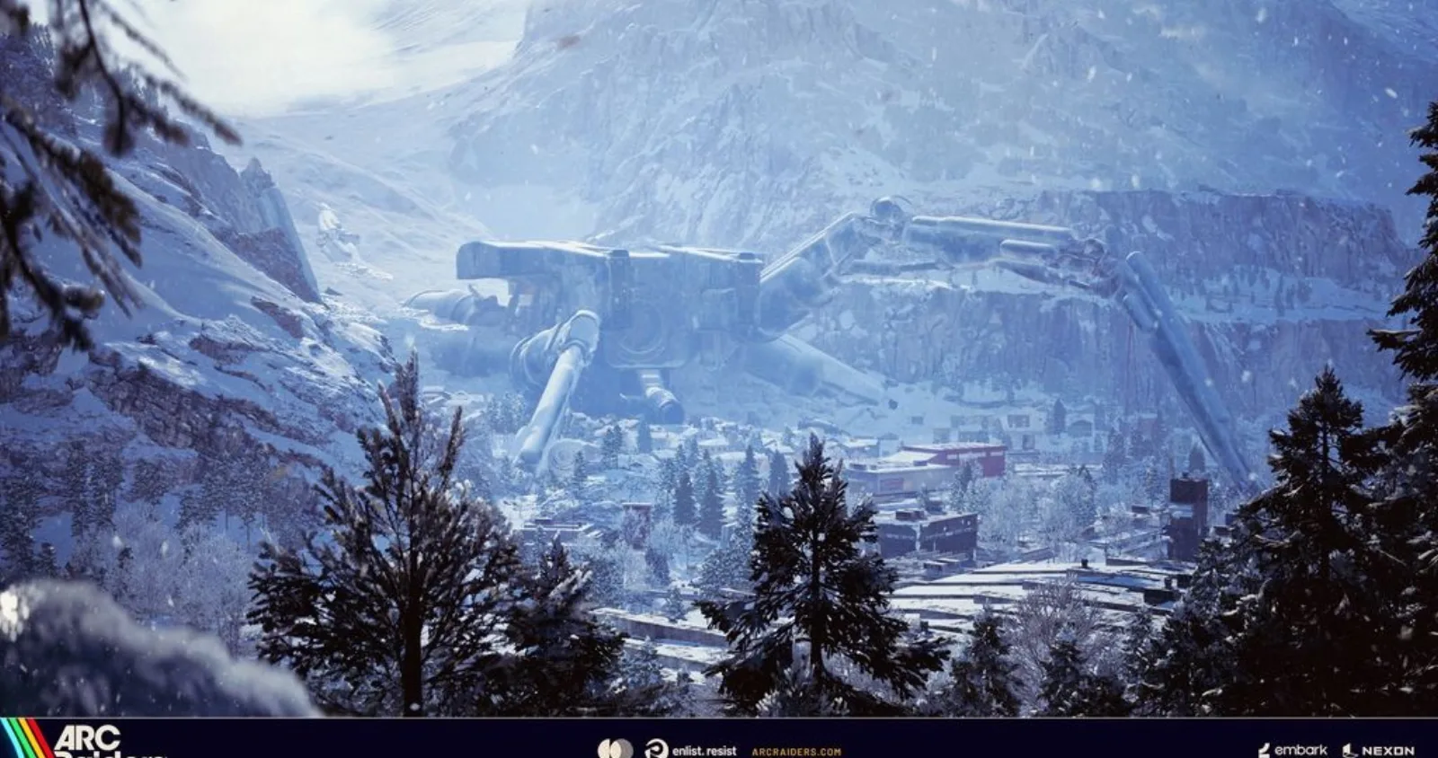 With Frozen Trail, the Emperor's wreck looms over the snowy Pendola village
