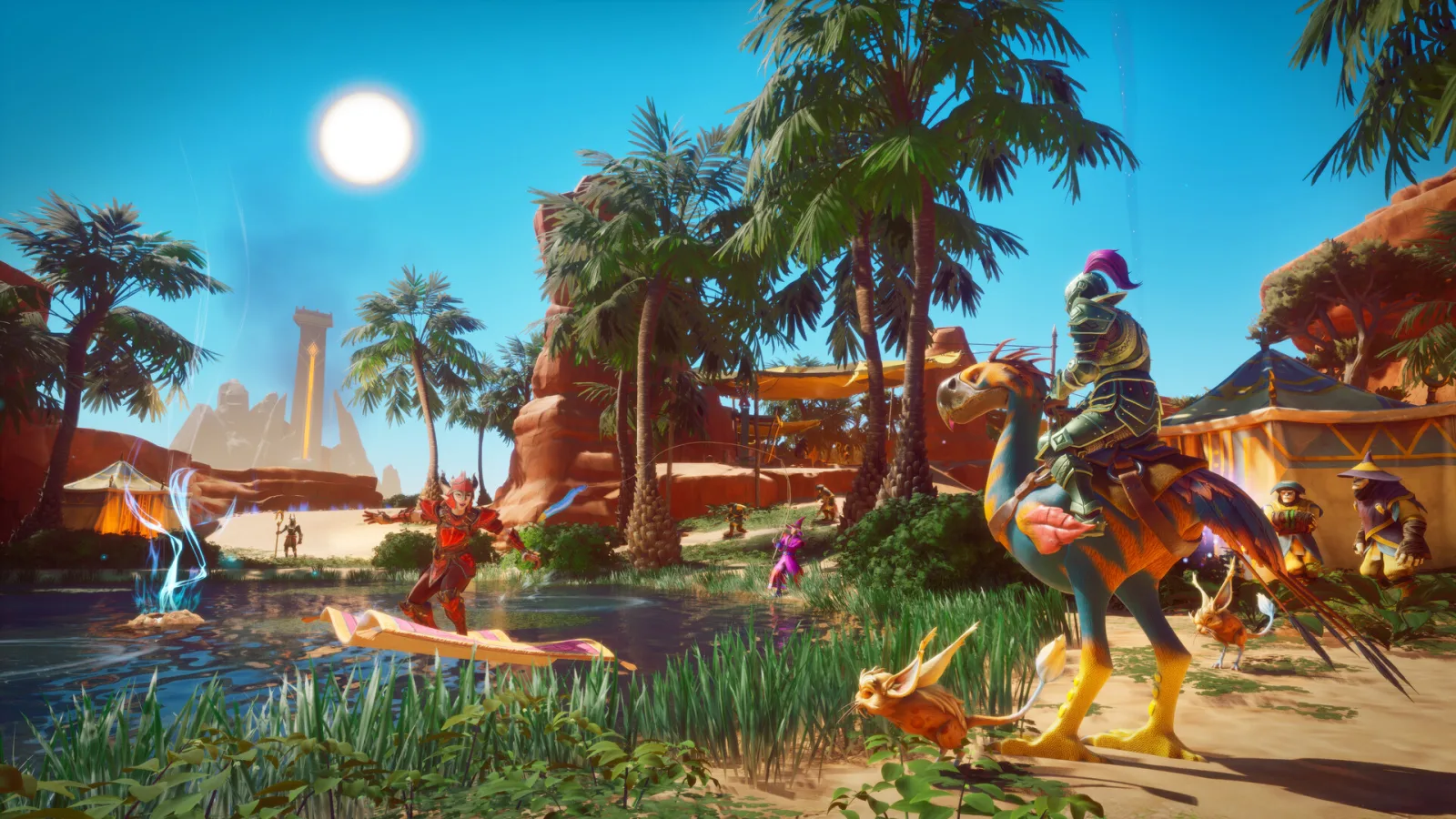 RuneScape 4 will begin in Ashenfall, shown here in RuneScape: Dragonwilds